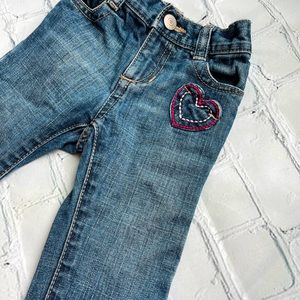 Old Navy Heart Stitched Jeans